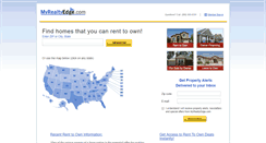 Desktop Screenshot of myrealtyedge.com